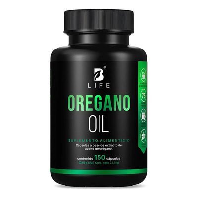 Aceite De Orégano De 150 Caps. Oregano Oil. B Life. Sabor Sin Sabor | Meses sin interés