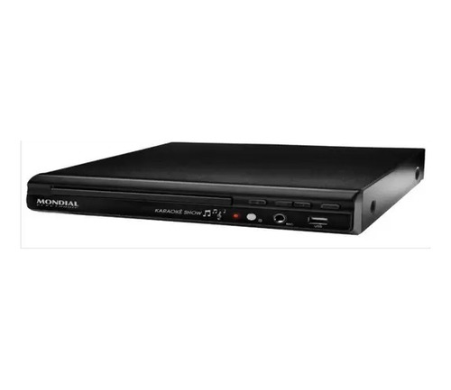 Dvd Player Mondial D-20 Karaoke Show Black Line