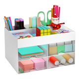 Comfyroom Organizador De Escritorio Y Accesorios Con 4 Compa