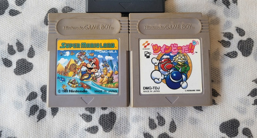 Super Mario Land + Twinbee Da Originais Para Game Boy 