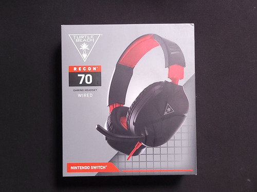 Turtle Beach Recon 70 Rojo Con Negro Compatible Con Todo