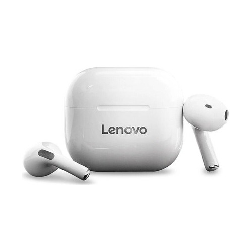 Fone De Ouvido In-ear Sem Fio Lenovo Livepods Branco Lp40