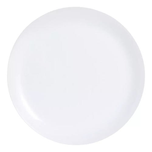 Plato Playo Luminarc Diwali Blanco Gastronomia Resistente 12