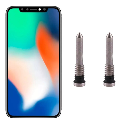 Kit Tela Display Touch Screen Para iPhone X + 2 Parafusos