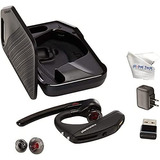 Headset Gtw Plantronics Voyager 5200 Bluetooth +case -negro
