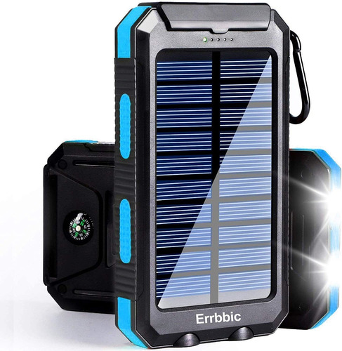 Cargador Portátil Solar Power Bank 20000mah