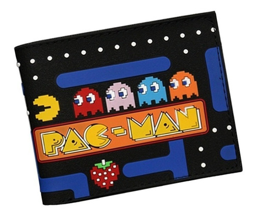 Cartera Gamer Juvenil Geek Pac-man Promo 