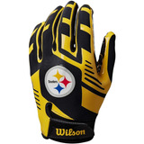 Guantes Wilson Nfl Pittsburhg Youth M