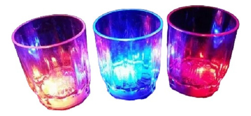 Copa Aguardiente Led Luminoso Vaso Whisky Led Copa Margarita