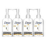 Shampoo Acondicionador Dove Humectación Diaria 4pz 235ml C/u
