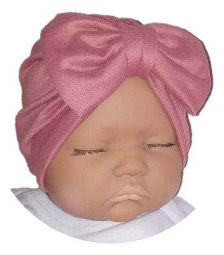 1 Gorrito Para Bebé Niña, Gorro Turbante Headwraps 