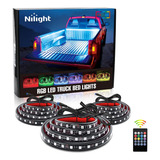 Kit De Tiras De Luces Nilight Rgb Para Cama De Camión De 60