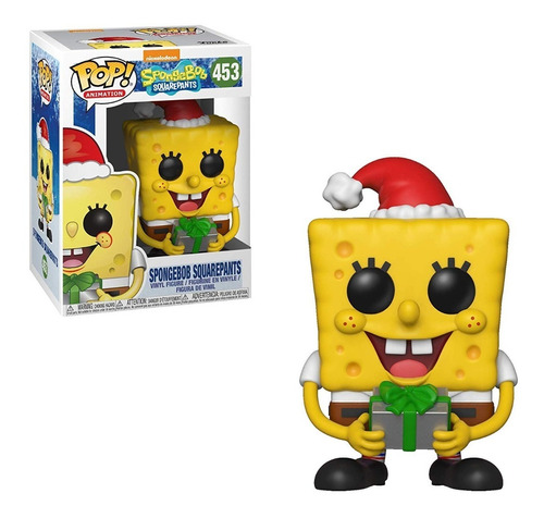 Funko Pop Nickelodeon Bob Esponja Holiday Bob Esponja