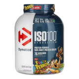 Suplemento En Polvo Dymatize Iso-100 Proteína Sabor Fruity Pebbles En Pote De 2.3kg