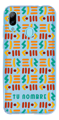 Funda Para Zte Tribal Étnico Abstracto Con Nombre