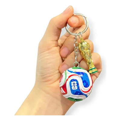 2 Llavero Balón Fútbol Mundial 2026 Edición Especial Trionda | Envío gratis
