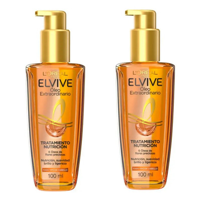 Loreal París Elvive Oleoextraordinario 2pack100ml C/u =200ml