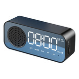 Reloj Despertador Digital Bocina Bluetooth