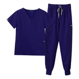 E Conjunto Uniforme Médico For Mujer, Traje Ligero Con