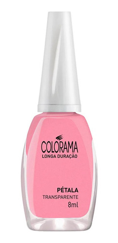 Esmalte Cremoso Colorama Natural Transparente Pétala