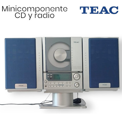 Minicomponente Teac Con Radio Y Cd Excelente Estado!