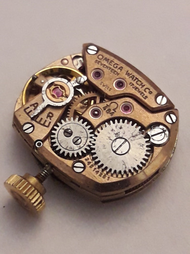 Reloj Omega Máquina  Reloj Dama Repuesto Con Corona Original