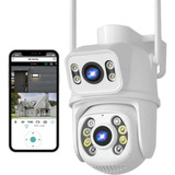 Camara De Seguridad Ptz Doble Lente Alta Definicion Exterior