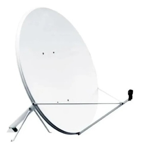 Antena Satelital 90 Cm Con Lnb Doble