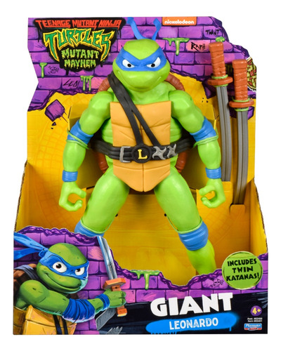 Tortugas Ninja Figura Gigante 30cm Leonardo 83400