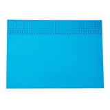 Manta Antiestática Magnética Silicone Bancada 350 X 255 Mm Cor Azul