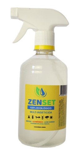 Zenset Mata Percevejo De Cama 100% Ecológico 500ml