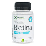 Biotina Pura 10,000 Mcg 60 Capsulas