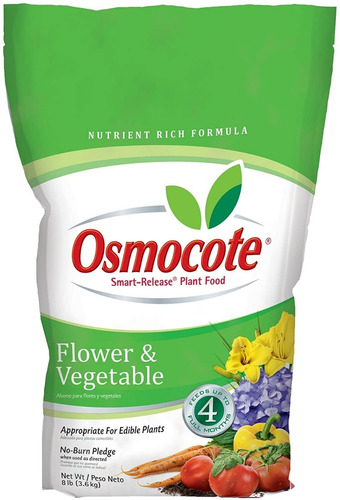 Osmocote Flores Liberación Prolongada 3.6 Kgs (alimento)