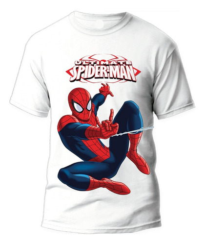 Playera Spiderman Hombre Araña Avengers Para Niño Infantil 