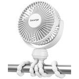 Mini Ventilador 360° 3 Velocidades - Blanco