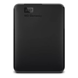 Disco Rígido Externo Western Digital Wd Elements 1tb Preto Cor Preto