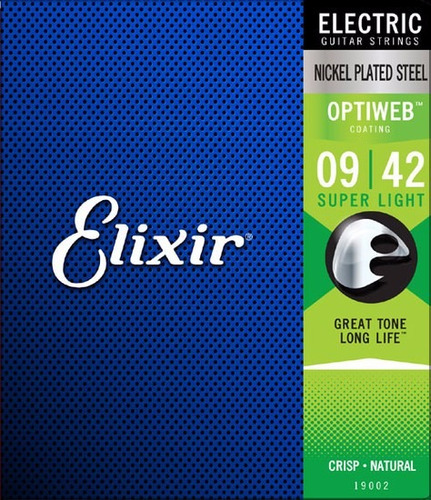 Encordado Eléctrica Elixir Optiweb S Light 09-042 - Oddity