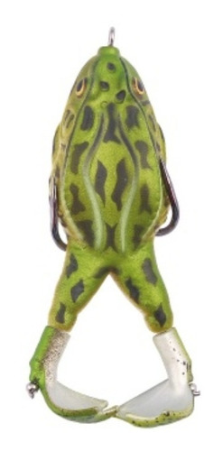 Señuelo Caster Prop Frog 9.5cm 13.5gr Rana Goma Antienganche