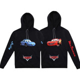 Sudaderas Suéter Parejas Novios Dúo Amor Cars Rayo Mcqueen