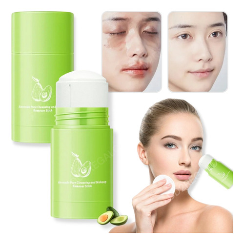 Mascarilla Facial En Barra Té Verde Limpieza Profunda