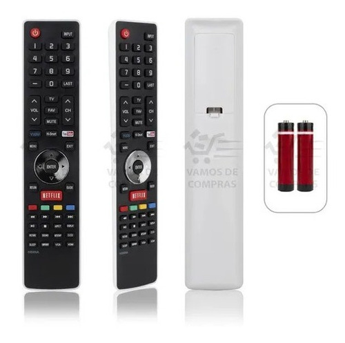 Control Remoto Compatible Con Hisense En-33925a Netflix Lcd