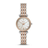 Fossil Carlie Mini Es4649 Two Tones Reloj Mujer 28mm