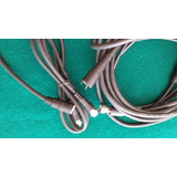 Lote 3 Cables Televisor Coaxil 1.5mt (2) Y 1 Mt (1)