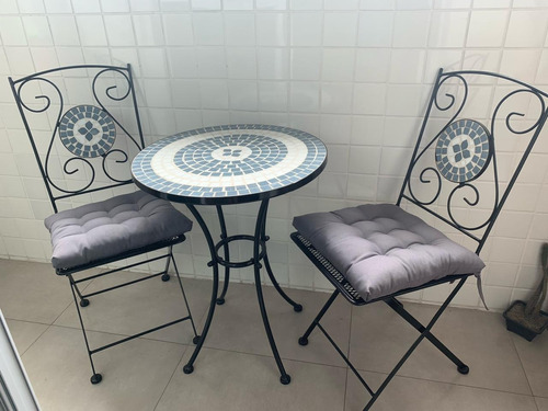 Conjunto De Mesa E Cadeiras - Mosaico