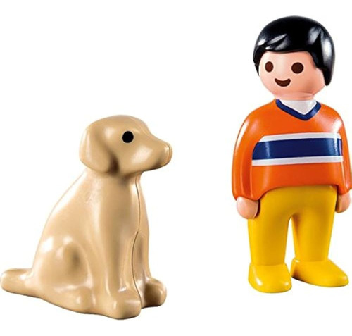 Playmobil 9256 Niño Con Perro