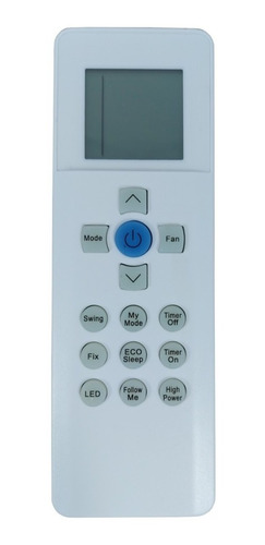 Control Remoto Aire Acondicionado Carrier Surrey Bgh Ar861