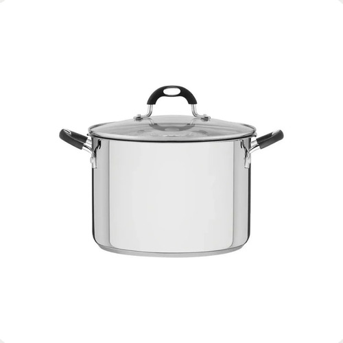 Olla Alta Acero Inox 24 Cm Colapasta Tramontina Triple Fondo