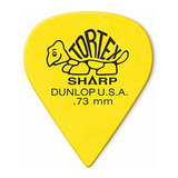 Jim Dunlop 412p73 0,73 tortex Sharp Púas De Guitarra