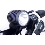 Lámpara  Linterna Luz Led Bicicleta 1000 Luminas Amplia