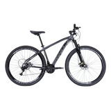 Mountain Bike Rino Everest Aro 29 21  21v Freios De Disco Mecânico Câmbios Rino Tz Cor Grafite